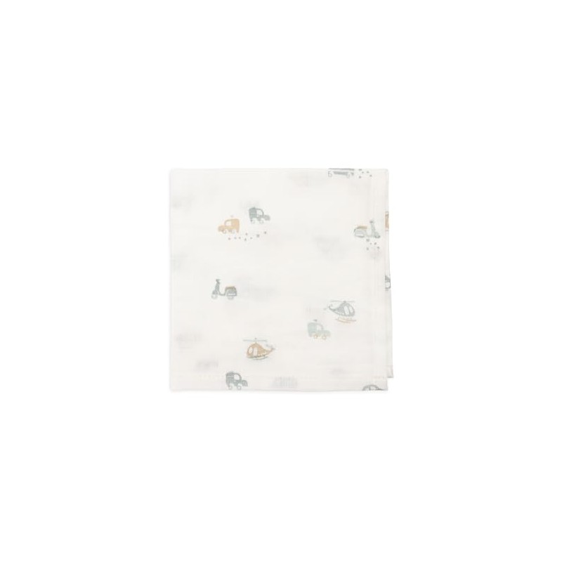 Jollein On The Go Muslin Baby Burp Cloths - Pack