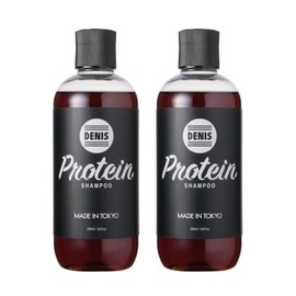 2-Piece Set DENIS Protein Shampoo 290ml [Volume/Lift/Scalp Care] MADE IN TOKYO Dennis Protein Shampoo [Foam Growth/Lime Essential Oil Scent] ◇ No Conditioner Needed ◇ Convenient One-Touch Cap for