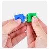 Colorful Cube Puzzle Toy, 60pcs/set Intelligent Cube Puzzle Toy with