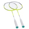 2 Player Badminton Racquets Set Lightweight Carbon Composite Double Rackets