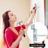 QWORK Frame Lock Security Hanging Kit with T-Head Screws -