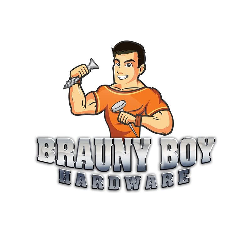 BRAUNY BOY HARDWARE - ¼” x 3” - Rustic Square