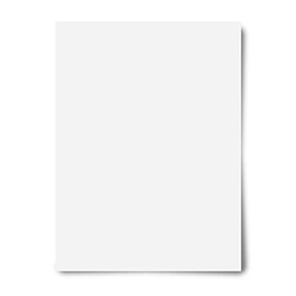 Office Depot Poster Boards, 22in. x 28in., White, Pack Of 10, 23408