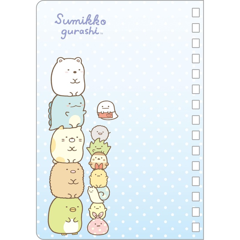 San-X Sumikko Gurashi SE68804 Sticker Notebook H6.1 x W4.3 inches