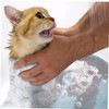 Parliky Adjustable Cat Bathing Bag Breathable Mesh Cat Grooming Bag