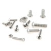 Hilitchi 460-Piece M3 M4 M5 Stainless Steel Button Head Hex