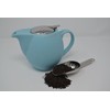 Saara, 0.9 Litre Ceramic Teapot with Insert, Ceramic, Matt Sky