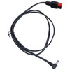 Power Cable Shortwave Radio Portable ABS DC Head Cord Accessory