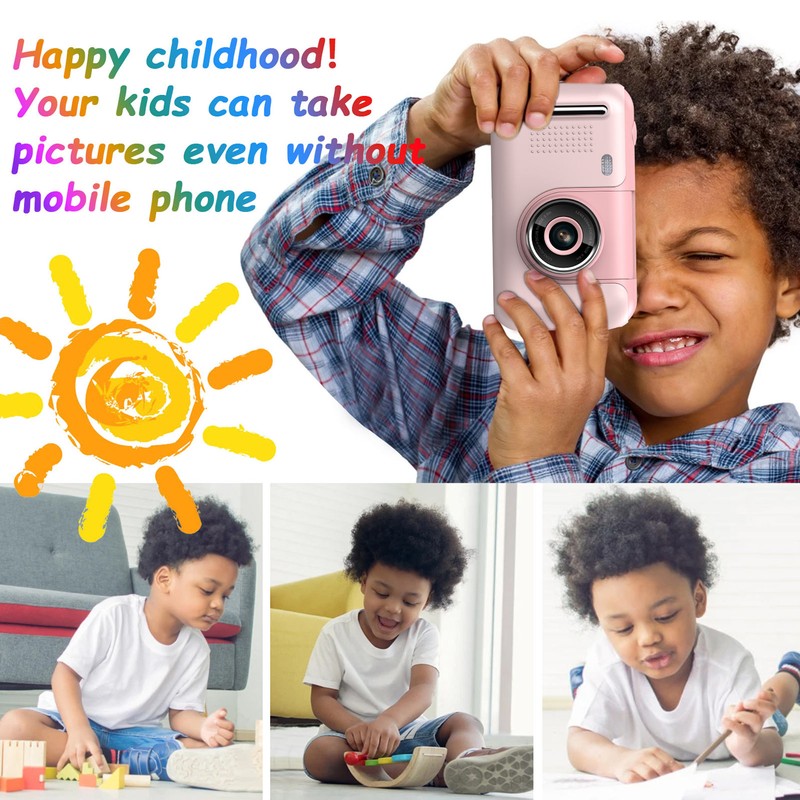 Kids Camera HD 2.4in Screen 40MP Photo 1080P Video Camera