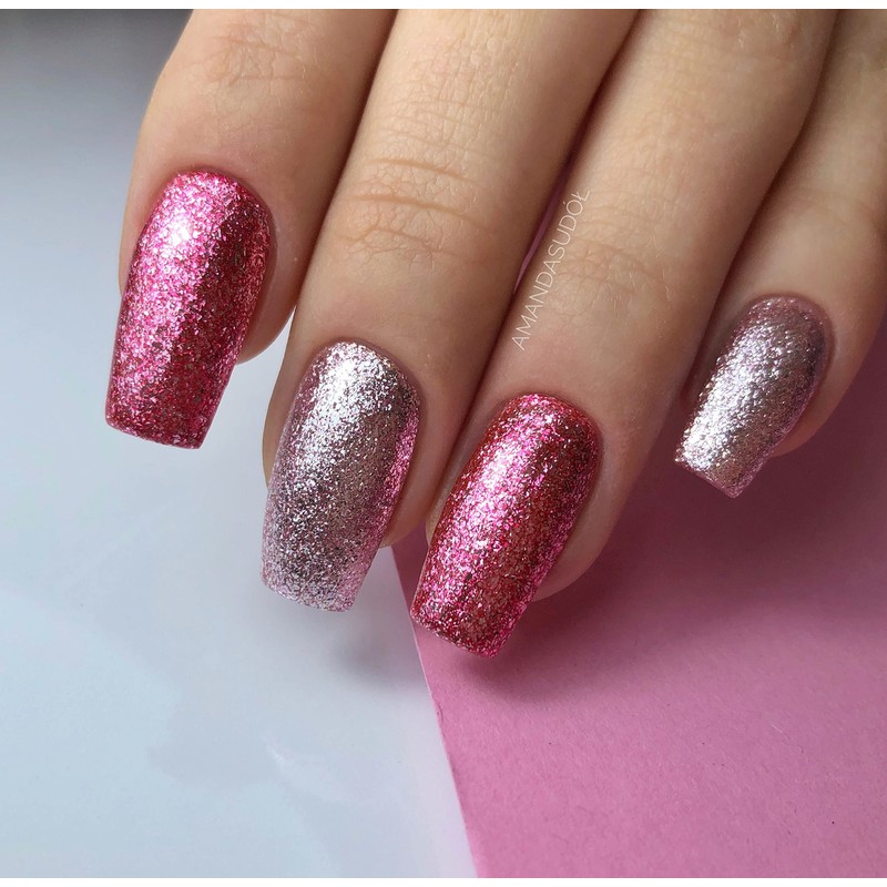 293 UV Nagellack Hybrid Semilac Rose Gold Shimmer 7 ml