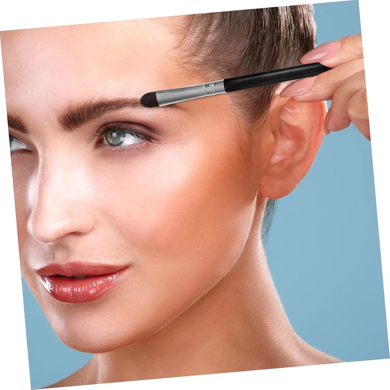 6 Piezas Pincel Para Sombras De Ojos De Mango De