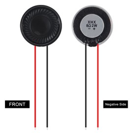 8Pcs 8 Ohm 2W Speaker 8ohm Round 28mm Loud Speakers Compatible with Small Loudspeaker Audio MP3 MP4 Player Speaker