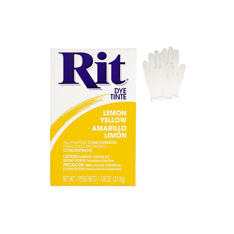 All Purpose Concentrated Rit Dye Powder Single Pack with Plastic