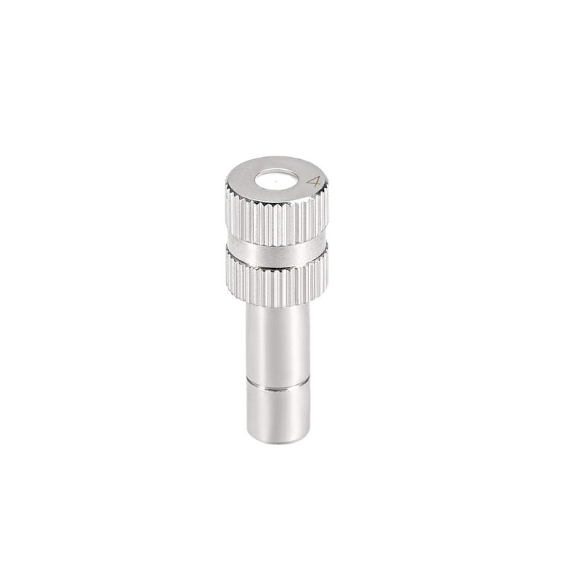 sourcing map Brass Fog Nozzle for 6 mm Plug Connection