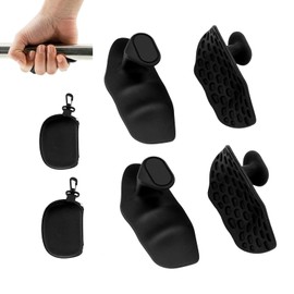 Non-Slip Gym Grips, YouXiaor 2 Pairs Non-Slip Fitness Gloves Gym Grip Gym Weightlifting Non-Slip Fitness Grip Pads Fitness Grip Pads for Pull-Ups Ergonomic Rubber Gym Grips