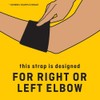 FUTURO Tennis Elbow Strap, Provides Moderate Support to Weak, Sore