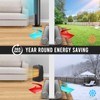 Comfyanno Under Door Draft Stopper - Bottom Door Gap Filler