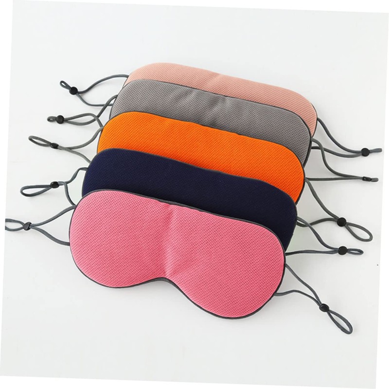 SAFIGLE 1pc Dual Sided Sleep Eye Mask Breathable Silk Eye