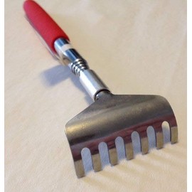 Extendable Telescoping Collapsible Heavy Duty Back Scratcher w/ Comfort Grip ASSORTED COLORS