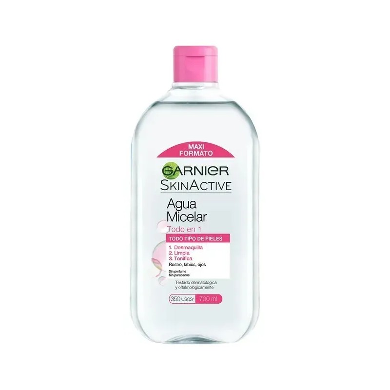 Agua Micelar Skin Active Todo Tipo Piel 700ml Garnier