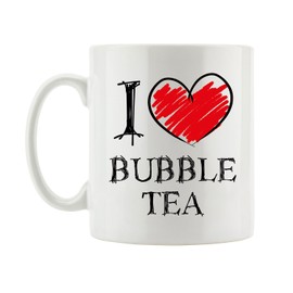 I Love Bubble Tea Cup with