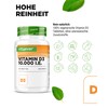 Vitamin D3 10.000 IU 365 Tablets, High Dosage, Daily Dose