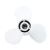 PWCMAN Outboard Propeller 11x17 Aluminum Boat Outboard Propeller fit Yamaha