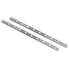 KOTARBAU® Ball Guides 310 mm / 17 mm Partial Extension Drawer Runners Roller Extension Telescopic Runners Drawer Slides Pack of 2