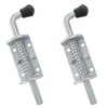 Aoserge 2 Pack 6 Inch Zinc Plated Solid Steel Spring
