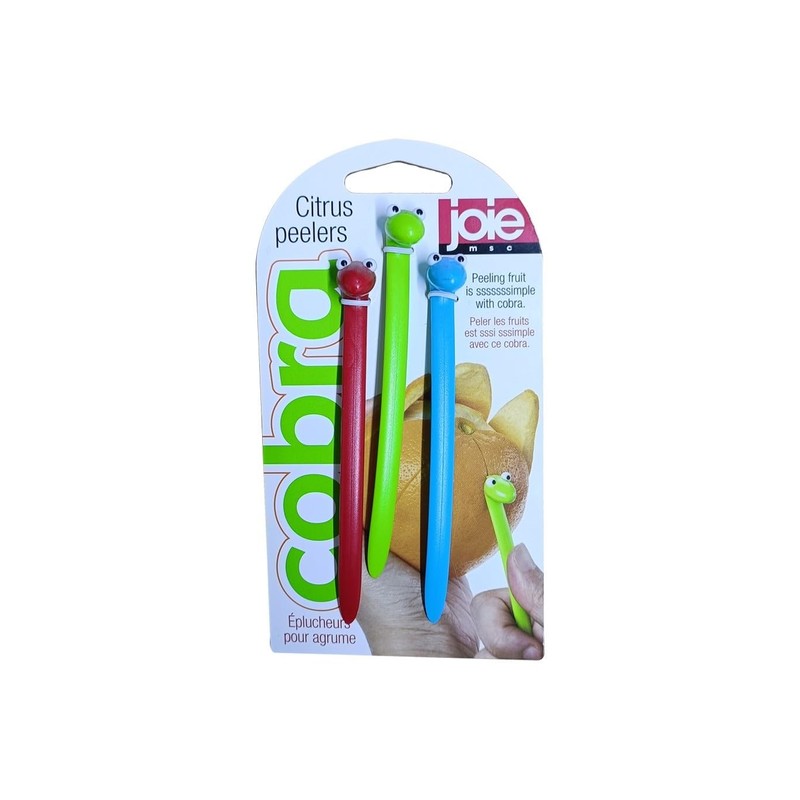 Joie Cobra Citrus Peeler 3-Pieces Set