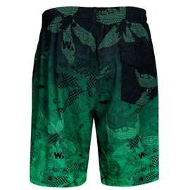 APTRO Men's Swim Trunks Quick Dry Bathing Suit Swim Shorts HW023 Green S