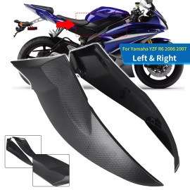 Unbranded Tank Side Cover Trim Cowl Fairing ABS Plastic For Yamaha YZF-R6 YZF R6 2006 2007