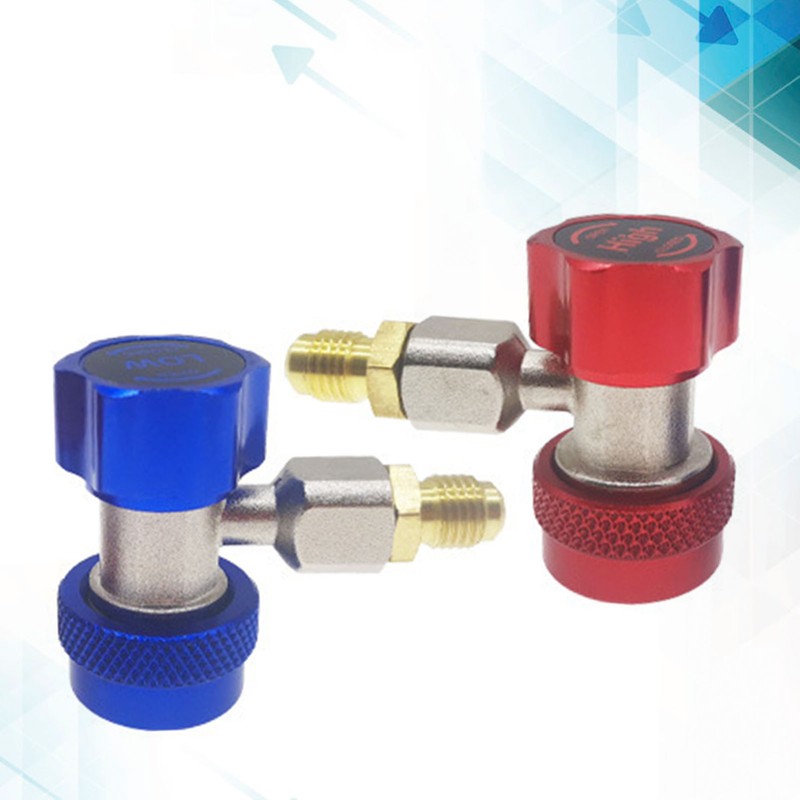 R134A Air Conditioner Connector Copper Adjustable Quick Connector R134A Air