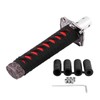 Katana Shift Knob Samurai Sword Gear Shifter with 4 Adapters,