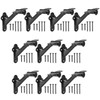RealPlus Handrail Stair Brackets 10pcs Heavy Duty Hand Rail Bracket
