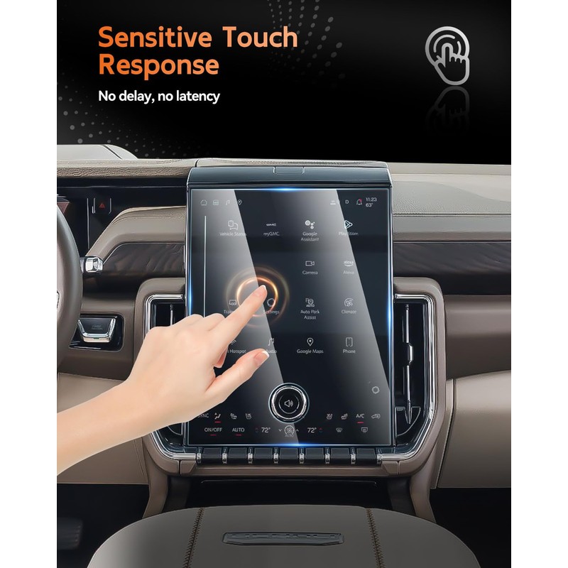 CDEFG For 2025 2026 GMC Yukon Screen Protector - 16.8