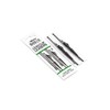 Korda Basix Lead Clip Leaders | Camo Green | 50cm