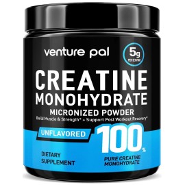 Venture Pal Creatine Monohydrate 60 Servings Micronized Powder 10.6oz Unflavored