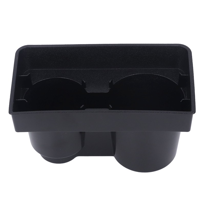 Center Console Cup Holder Insert Cell Phone Drinks Storage Box