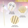 Cocktail Picks, Toothpicks for Appetizers 100PCS, Fancy Tooth Picks, 4.7