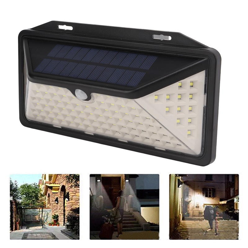 102LED Solar Powered Light IP65 Waterproof 3 Working Modes Motion