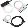 DEWIN Electric Bike Speed Sensor, Electric Bicycle Pedal 12 Magnets