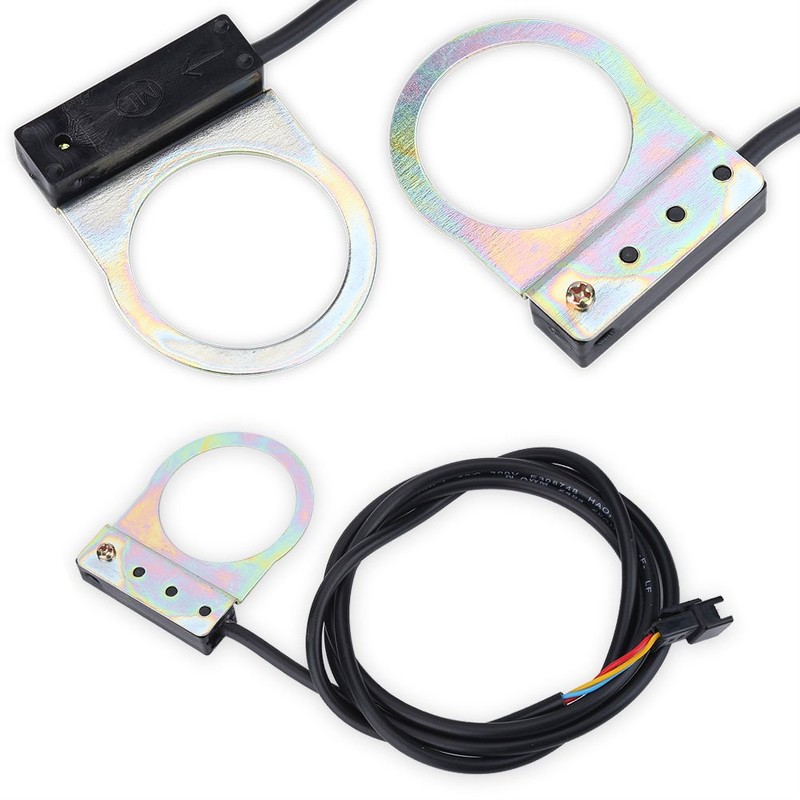 DEWIN Electric Bike Speed Sensor, Electric Bicycle Pedal 12 Magnets