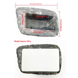 Becho Hide Key Rock Secret Key Holder House Key Hider for Garden or Yard Outdoors Looks & Feels Like Real Stone