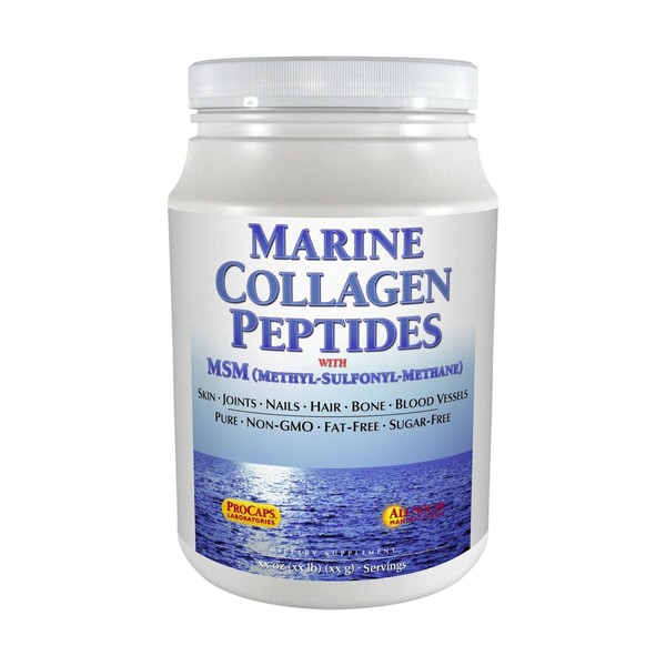 Andrew Lessman Marine Collagen Peptides Powder + MSM 60 Servings - Promotes R...