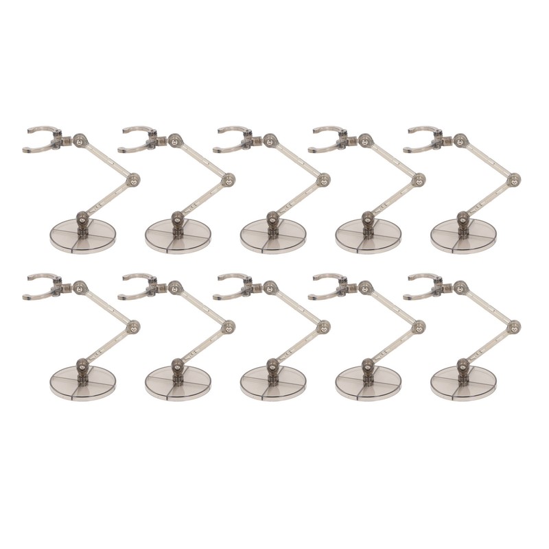 10 Sets Doll Stands Display Holders Action Figure Stand Mini