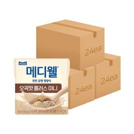 Mediwell 메디웰 오곡맛 플러스 미니 150ml 72팩 (24팩 3박스) Mediwell Five Grain Flavor Plus Mini 150ml 72 Packs (24 Packs 3 Boxes)