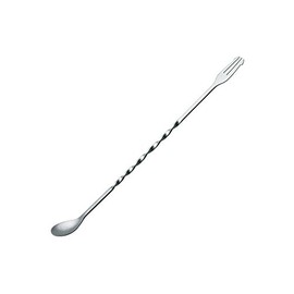 Vintage Inox Bar Spoon, Small, Made in Japan, VINTAGEINOX, Bar, Cocktail, Alcohol, Stainless Steel, Aged, Unbreakable, Dishwasher Safe