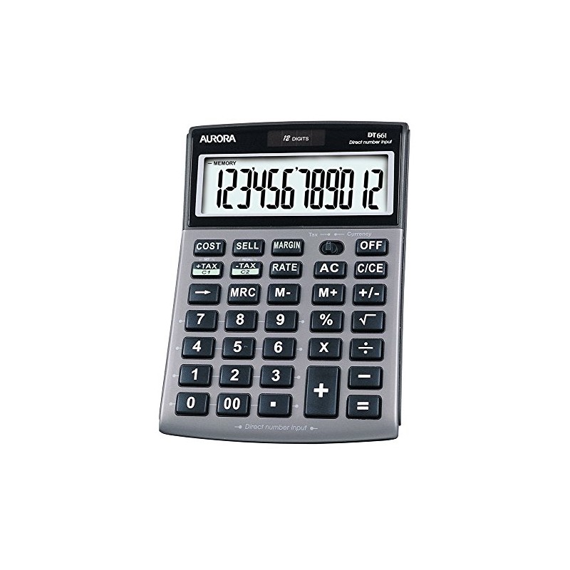 Aurora DT661 Business Calculator with Cost Sell Margin and Tax,