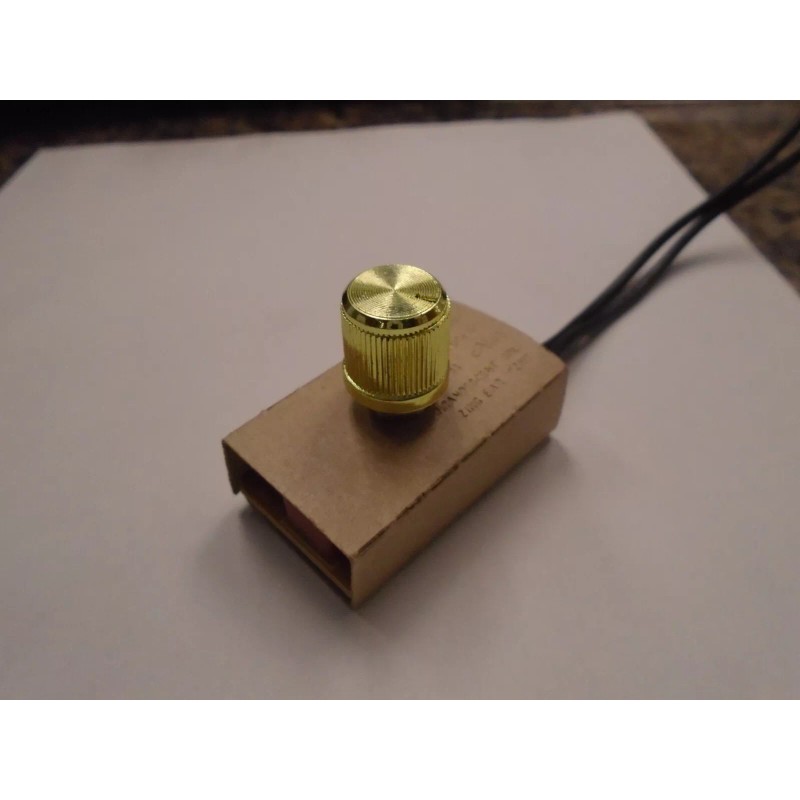 ZING EAR ZE-03 120V 60W-300W INLINE ROTARY LAMP LIGHT DIMMER